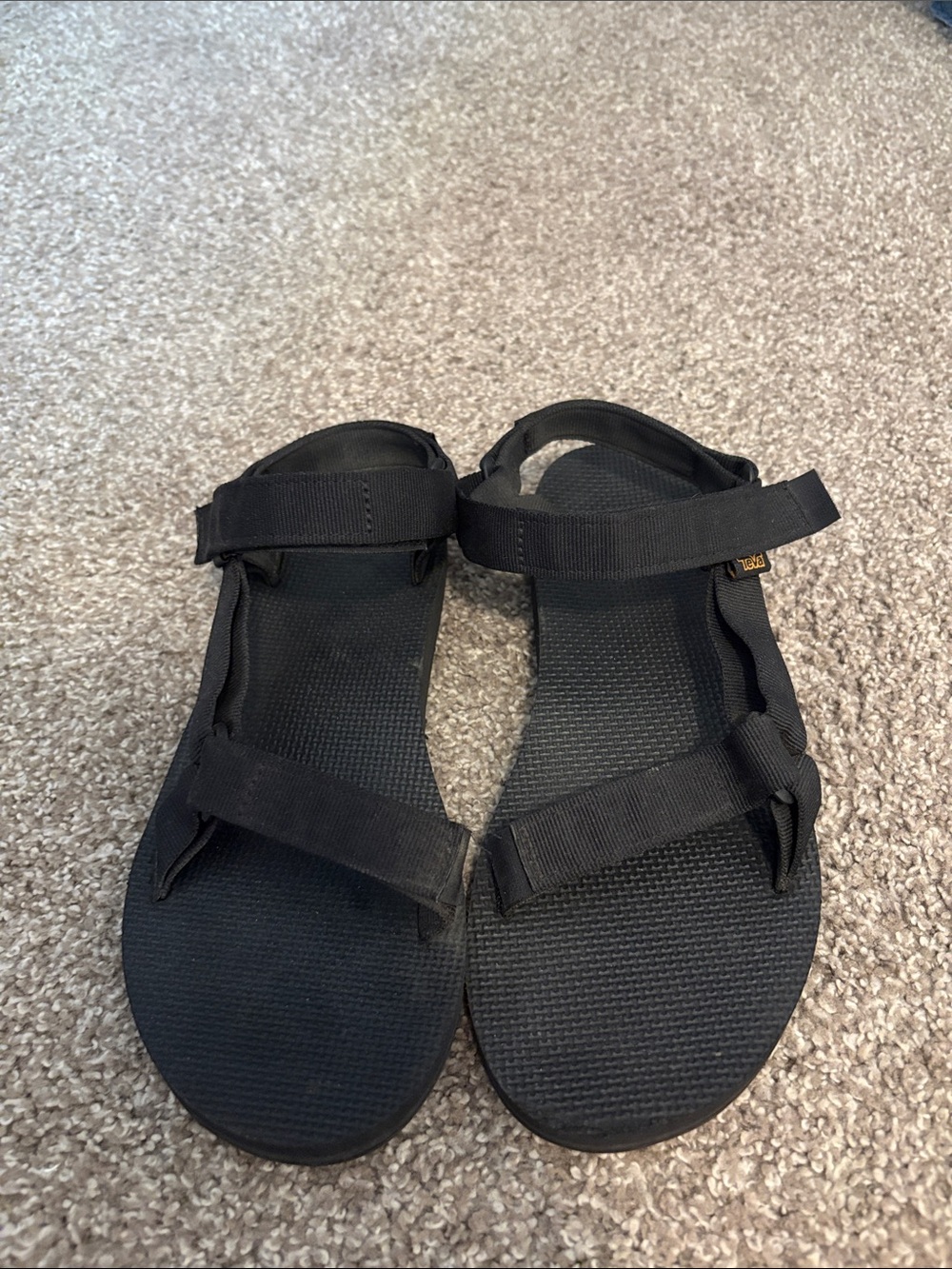 Teva Black Sport Webbing Sandals - Picture 3 of 5
